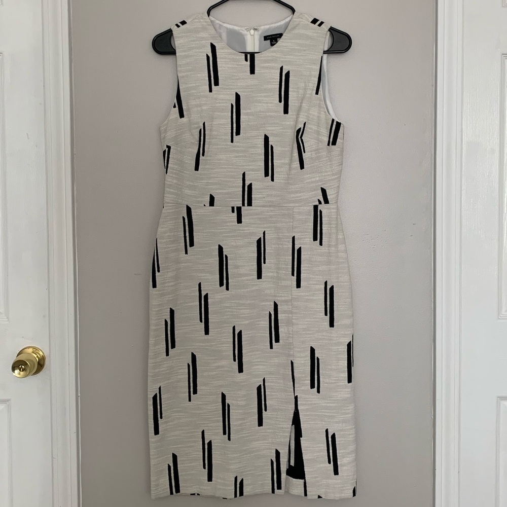 Sleeveless Ann Taylor Print Dress